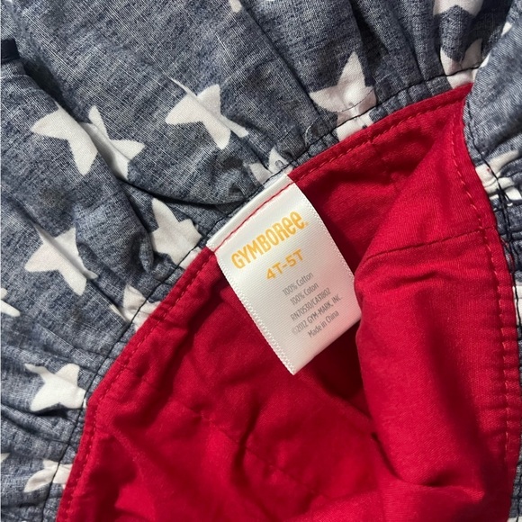 Gymboree • Patriotic Red White Blue Ruffle Hat - Picture 3 of 4